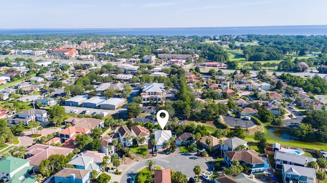 94 Terra Cotta Way, Destin, FL 32541 - aerial view of property and surrounding area with nearby suburban area