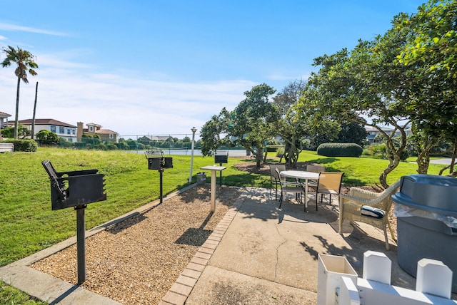 94 Terra Cotta Way, Destin, FL 32541 - view of patio / terrace with grilling area and outdoor dining area
