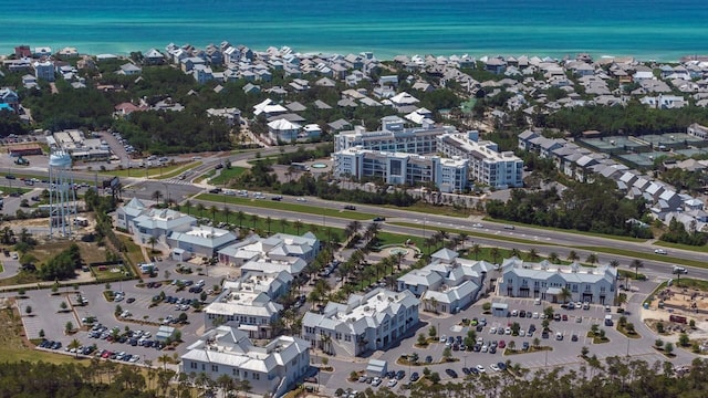 28 W Queen Palm Dr, Inlet Beach, FL 32461 - aerial overview of property's location with a nearby body of water