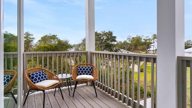 28 W Queen Palm Dr, Inlet Beach, FL 32461 - view of deck
