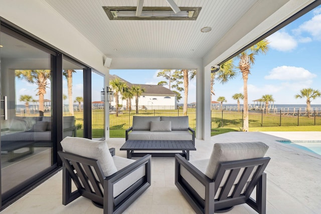 31 Driftwood Ct, Santa Rosa Beach, FL 32459 - view of patio / terrace featuring an outdoor living space