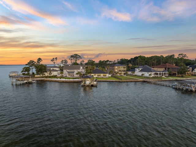 31 Driftwood Ct, Santa Rosa Beach, FL 32459 - water view with nearby suburban area