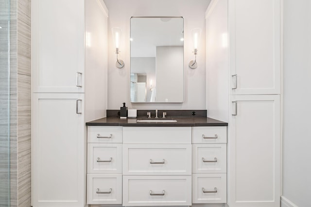 31 Driftwood Ct, Santa Rosa Beach, FL 32459 - full bathroom featuring vanity and a shower with door