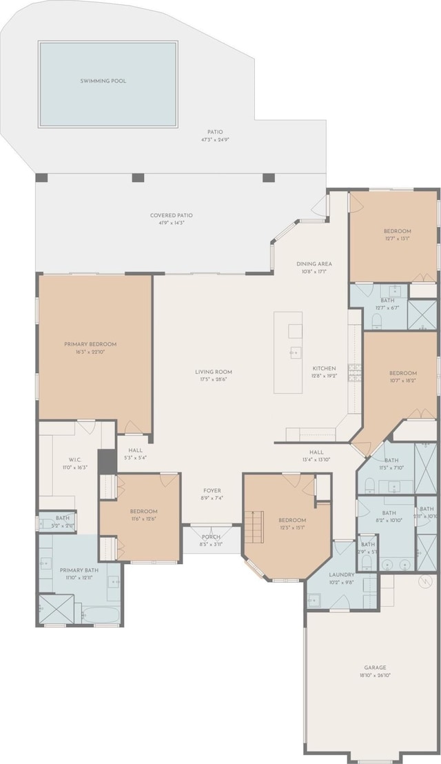 31 Driftwood Ct, Santa Rosa Beach, FL 32459 - view of home floor plan