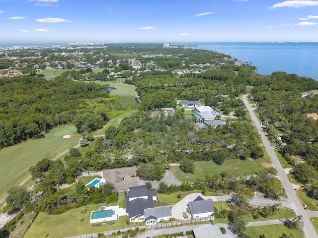 497 Walton Way, Miramar Beach, FL 32550 - aerial view of property and surrounding area featuring a large body of water and a golf course