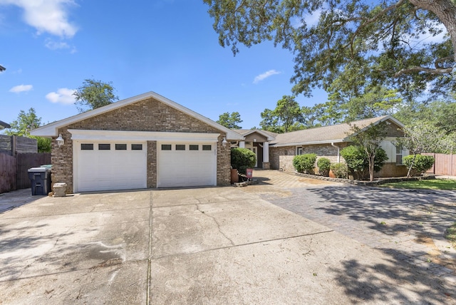 497 Walton Way, Miramar Beach, FL 32550 - ranch-style home featuring driveway, brick siding, and a garage
