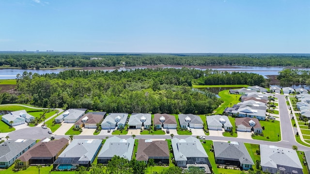 8324 Fins Up Ct, Panama City Beach, FL 32413 - aerial view of residential area with a large body of water