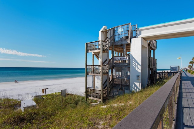 1096 Scenic Gulf Dr Unit 311, Miramar Beach, FL 32550 - exterior space with view of water and beach