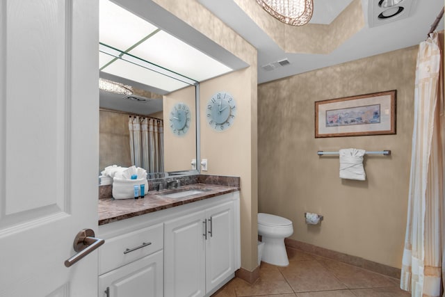 1096 Scenic Gulf Dr Unit 311, Miramar Beach, FL 32550 - bathroom with vanity, tile patterned flooring, and curtained shower