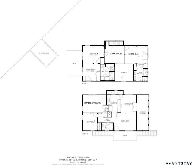 92 Tarpon St, Destin, FL 32541 - view of home floor plan