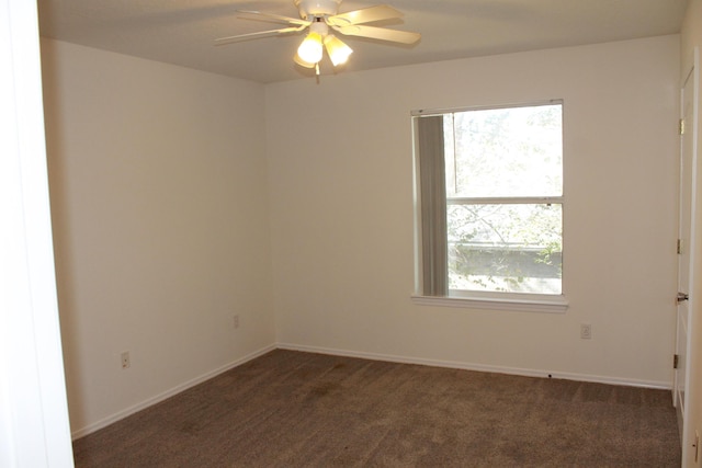 1802 Shay-Lin Ct, Niceville, FL 32578 - carpeted empty room featuring ceiling fan and baseboards