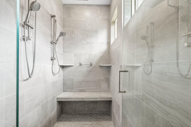 129 Meadow Lake Dr, Freeport, FL 32439 - full bath featuring a stall shower