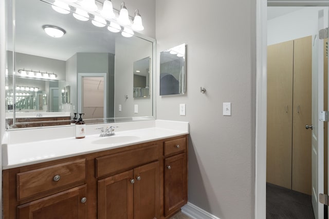 180 Gulf Pines Ct, Freeport, FL 32439 - bathroom with vanity and a closet