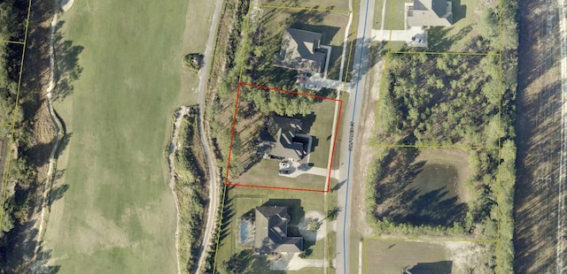 180 Gulf Pines Ct, Freeport, FL 32439 - aerial map of property and surrounding area with property parcel outlined