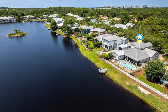 2077 Olde Towne Ave, Miramar Beach, FL 32550 - bird's eye view of a large body of water and a pool