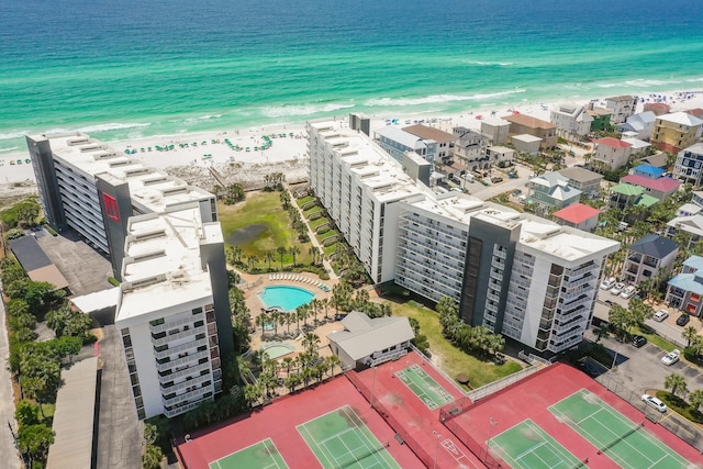 114 Mainsail Dr Unit 143, Miramar Beach, FL 32550 - drone / aerial view of unending shoreline