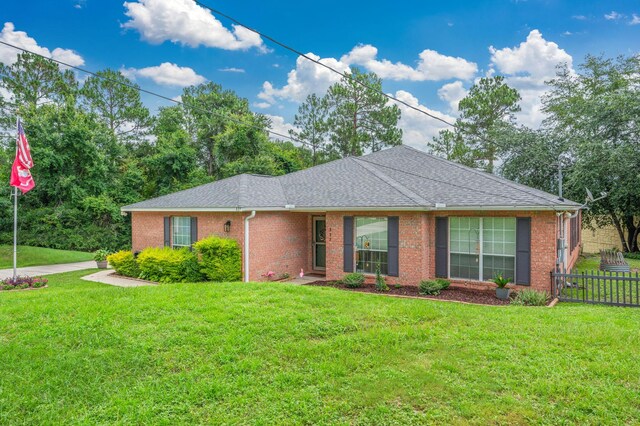 337 Peggy Dr, Crestview, FL 32536 - single story home with brick siding and a shingled roof