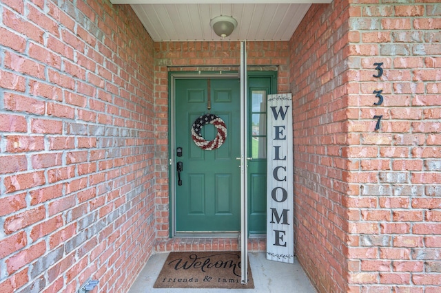 337 Peggy Dr, Crestview, FL 32536 - view of exterior entry with brick siding