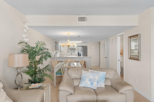 3705 E Old Highway 98 # 6, Destin, FL 32541 - living area featuring light tile patterned floors