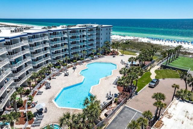 1517 SW Miracle Strip Pkwy Unit 309, Fort Walton Beach, FL 32548 - community pool with view of water and beach