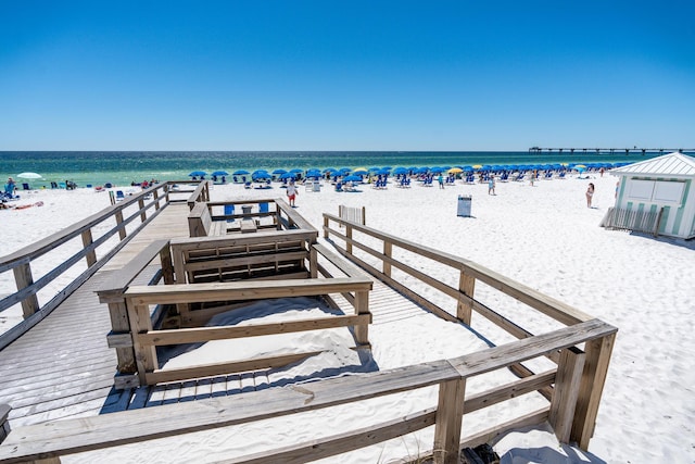 1517 SW Miracle Strip Pkwy Unit 309, Fort Walton Beach, FL 32548 - water view featuring nearby beach