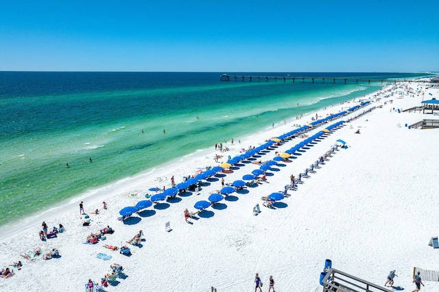 1517 SW Miracle Strip Pkwy Unit 309, Fort Walton Beach, FL 32548 - water view with nearby beach