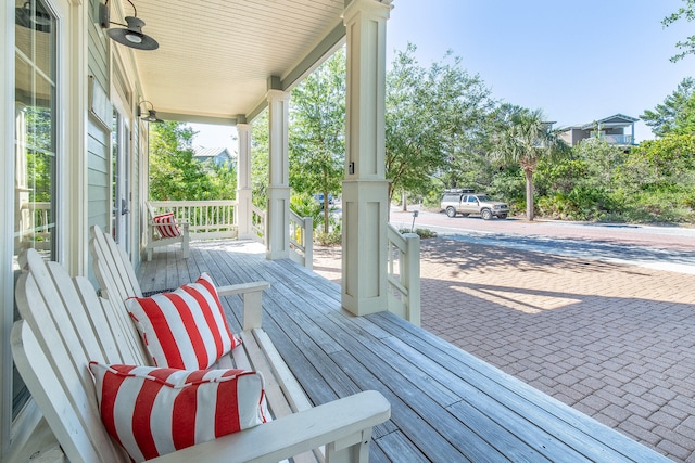 192 E Blue Crab Loop, Inlet Beach, FL 32461 - view of porch