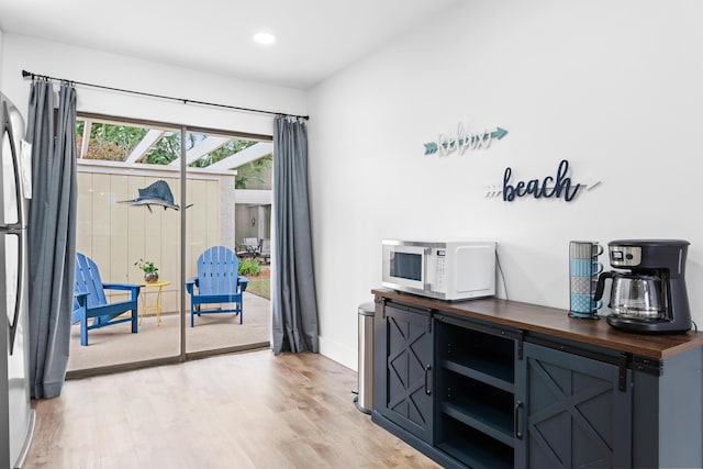431 Linkside Cir, Miramar Beach, FL 32550 - office space with light wood-style flooring and recessed lighting