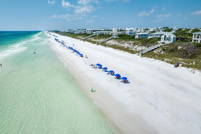 54 Roberts Way, Santa Rosa Beach, FL 32459 - drone / aerial view of waterfront with a beach