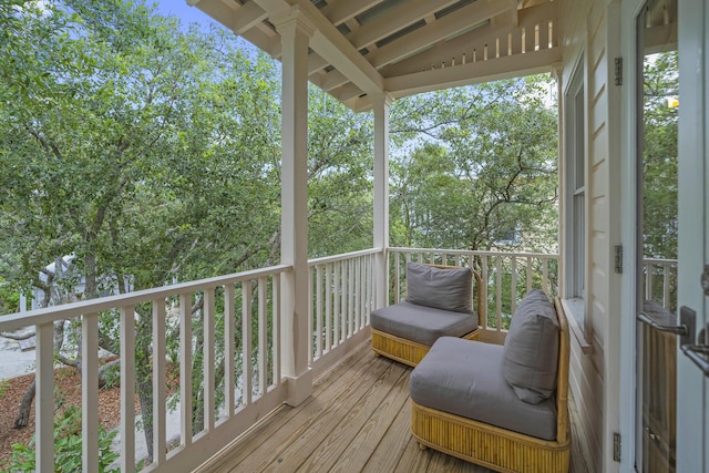 54 Roberts Way, Santa Rosa Beach, FL 32459 - view of wooden terrace