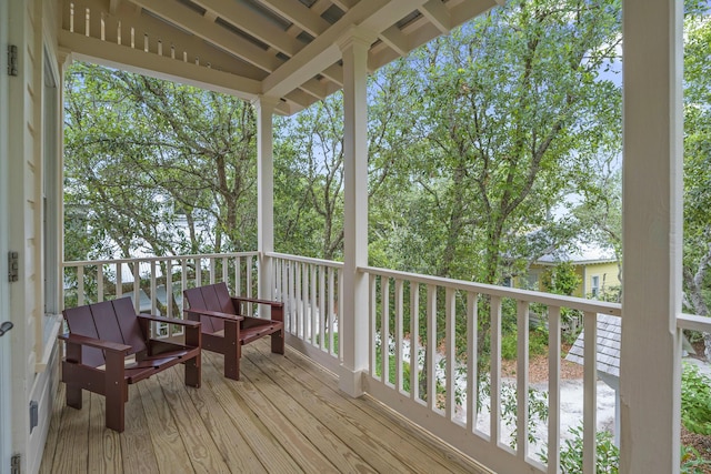 54 Roberts Way, Santa Rosa Beach, FL 32459 - view of wooden deck