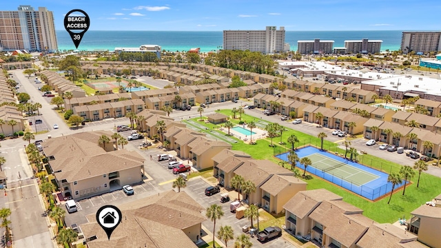 134 Damon Cir Unit Q, Panama City Beach, FL 32407 - view of urban area with a large body of water