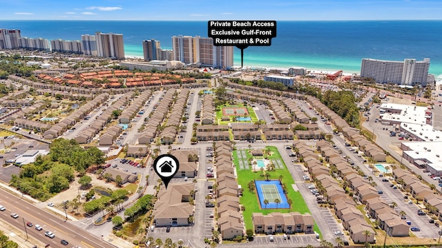 134 Damon Cir Unit Q, Panama City Beach, FL 32407 - view of urban area with a nearby body of water