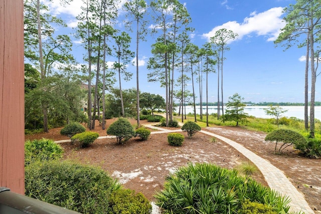 1101 Sawgrass Ct Unit 102, Panama City Beach, FL 32413 - view of yard with a water view