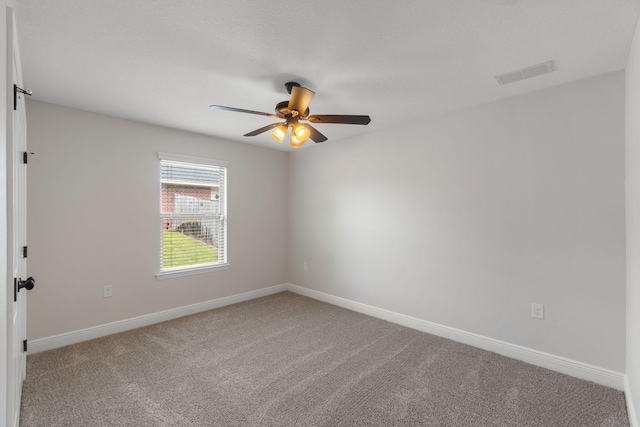 7478 Brevard St, Navarre, FL 32566 - unfurnished room with a ceiling fan and carpet floors