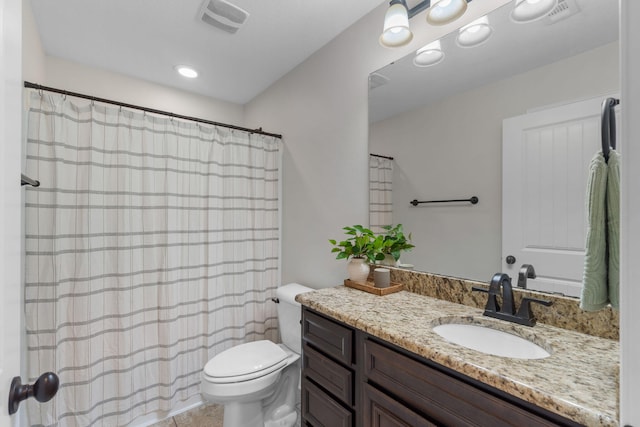 7478 Brevard St, Navarre, FL 32566 - bathroom featuring vanity and a shower with curtain