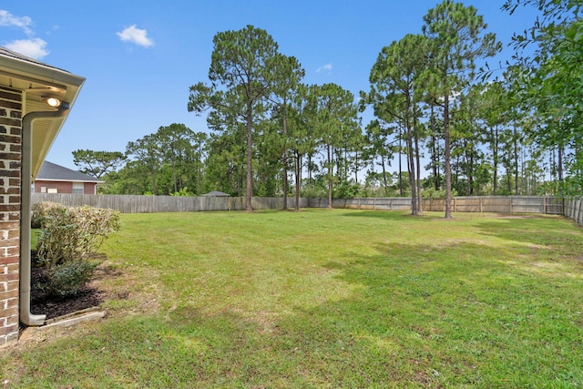 7478 Brevard St, Navarre, FL 32566 - view of fenced backyard