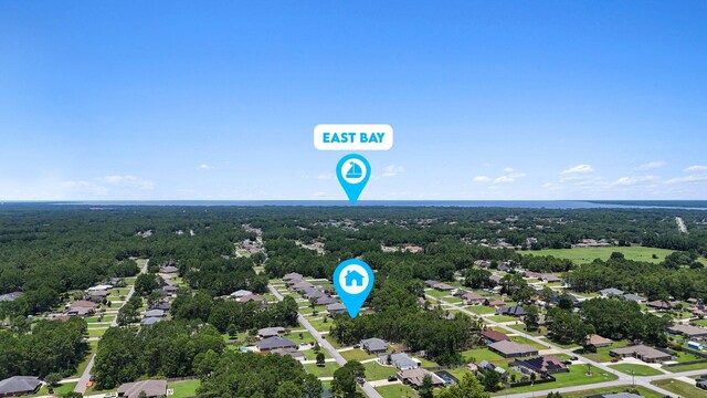 7478 Brevard St, Navarre, FL 32566 - aerial perspective of suburban area