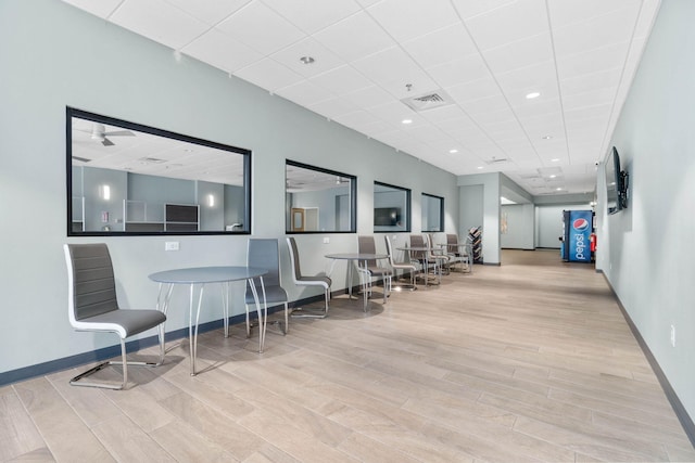 7478 Brevard St, Navarre, FL 32566 - lobby with a paneled ceiling and recessed lighting