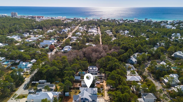 115 N Barcelona Ave, Santa Rosa Beach, FL 32459 - aerial view of property's location with a nearby body of water and nearby suburban area