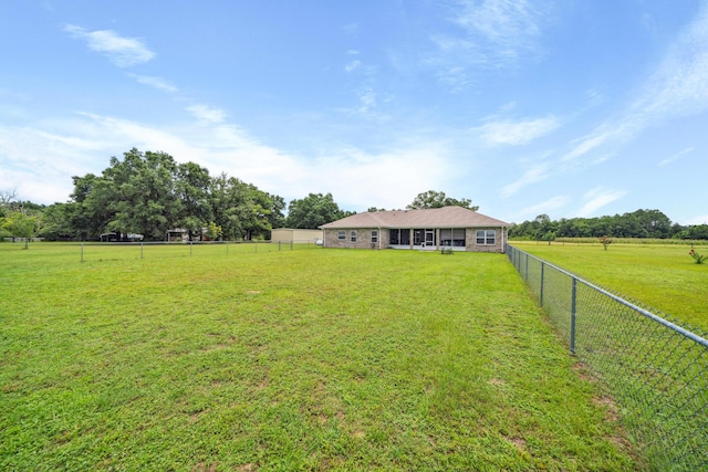 4820 Griffith Rd, Holt, FL 32564 - fenced backyard featuring a view of countryside