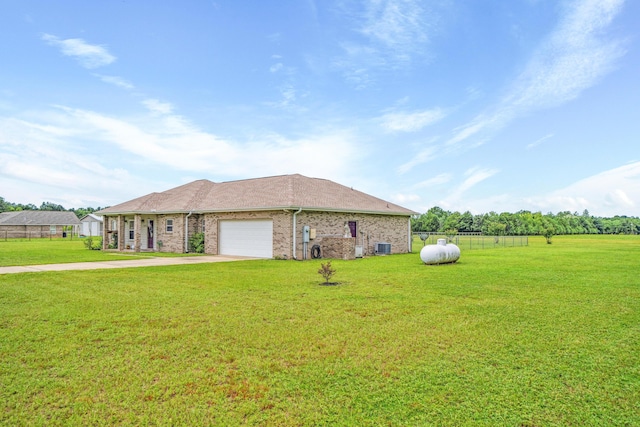 4820 Griffith Rd, Holt, FL 32564 - view of property exterior featuring a garage, concrete driveway, and brick siding