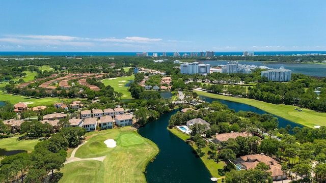 1831 Tuscana Pl, Miramar Beach, FL 32550 - aerial view of a local golf course and a nearby body of water