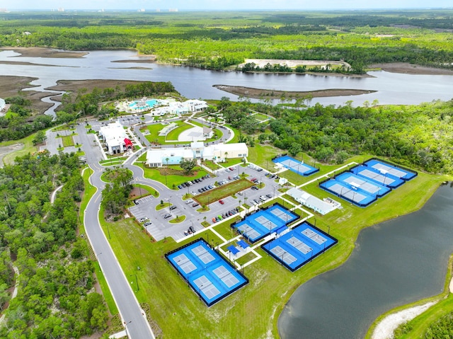 8546 Dreams Float Ct, Panama City Beach, FL 32413 - aerial view of a large body of water