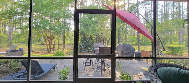 114 S Knightsbridge Ct, Santa Rosa Beach, FL 32459 - view of sunroom / solarium