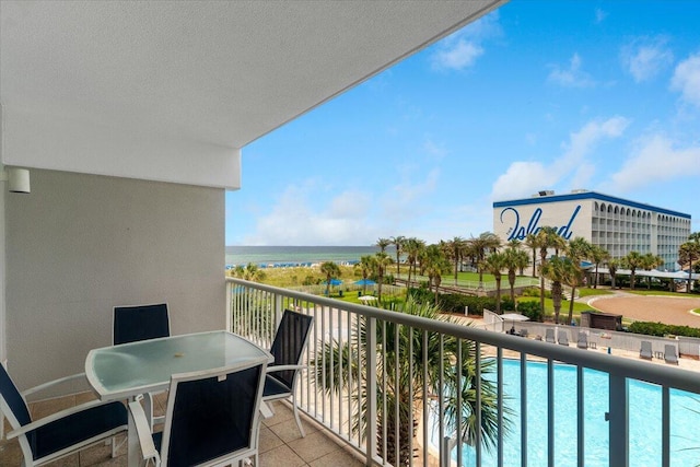 1515 SE Miracle Strip Pkwy Unit 305, Fort Walton Beach, FL 32548 - balcony with a water view