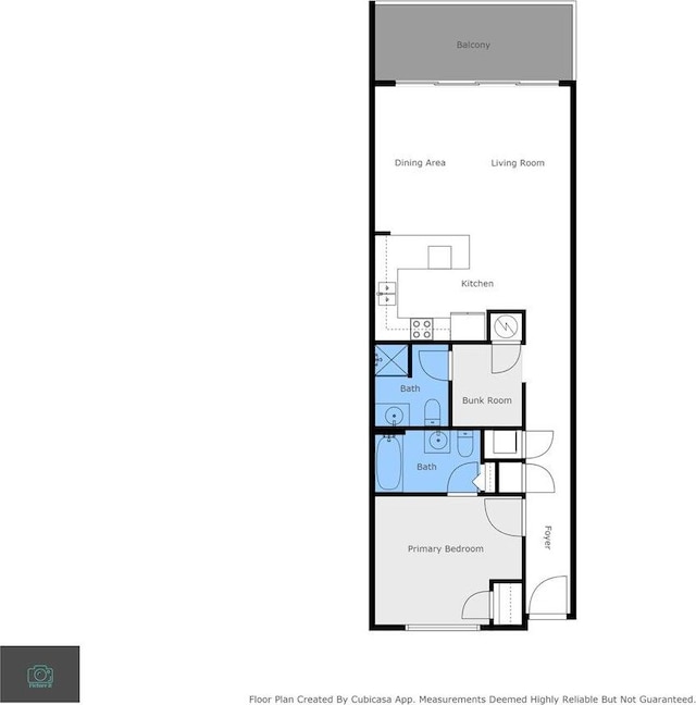 1515 SE Miracle Strip Pkwy Unit 305, Fort Walton Beach, FL 32548 - view of property floor plan