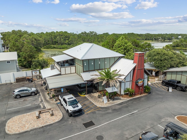129 Oyster Lake Dr, Santa Rosa Beach, FL 32459 - drone / aerial view of a forest