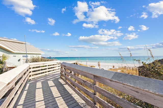 129 Oyster Lake Dr, Santa Rosa Beach, FL 32459 - view of community with view of water and beach