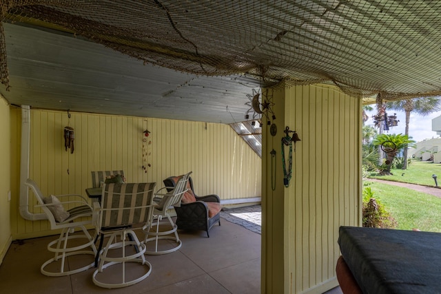 8520 Gulf Blvd Unit 29, Navarre, FL 32566 - view of patio featuring outdoor dining area